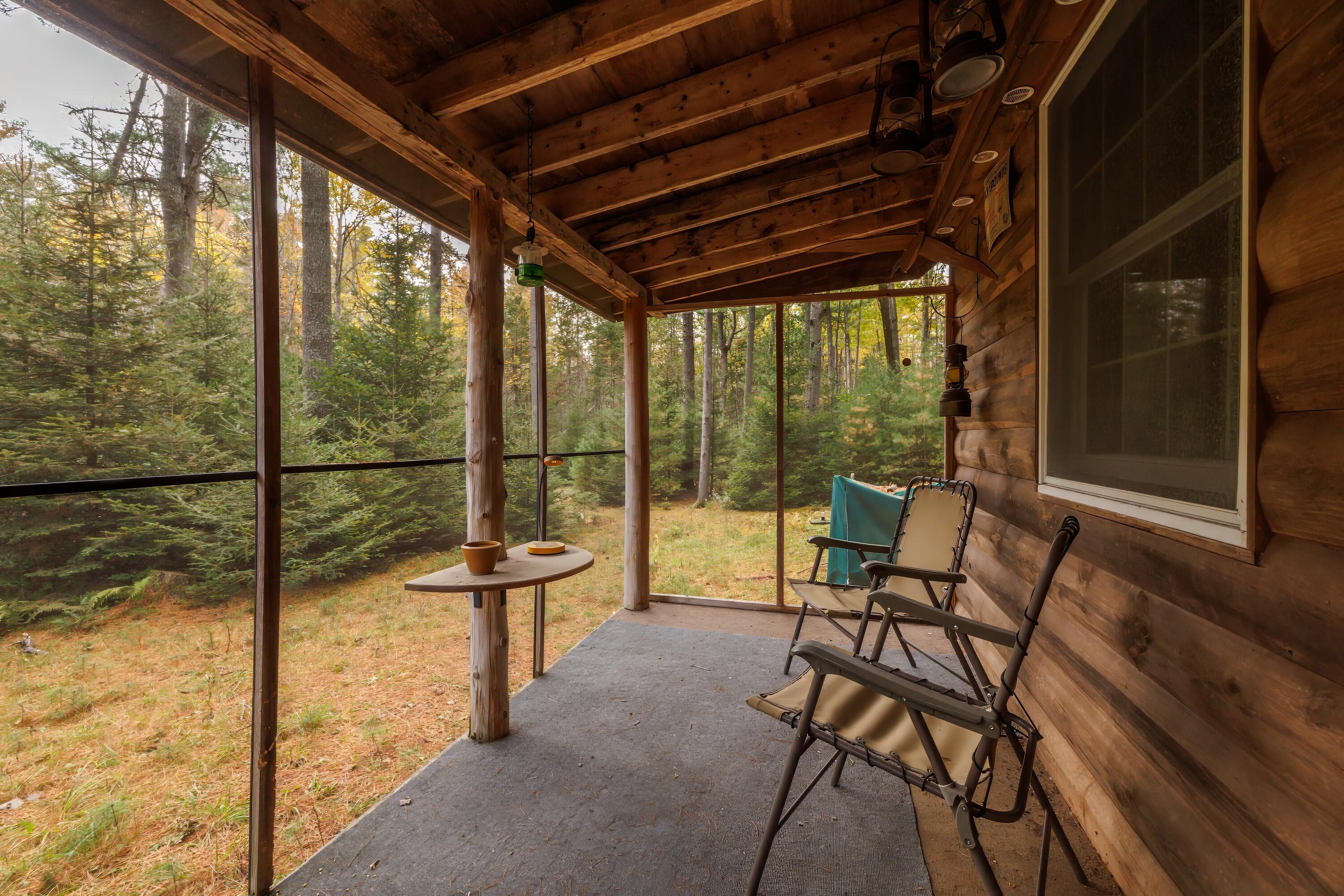 179 Betts Road Orrington, ME 04474 - Photo 67 of 100 64-Cabin in the Woods Screen Porch 179 B