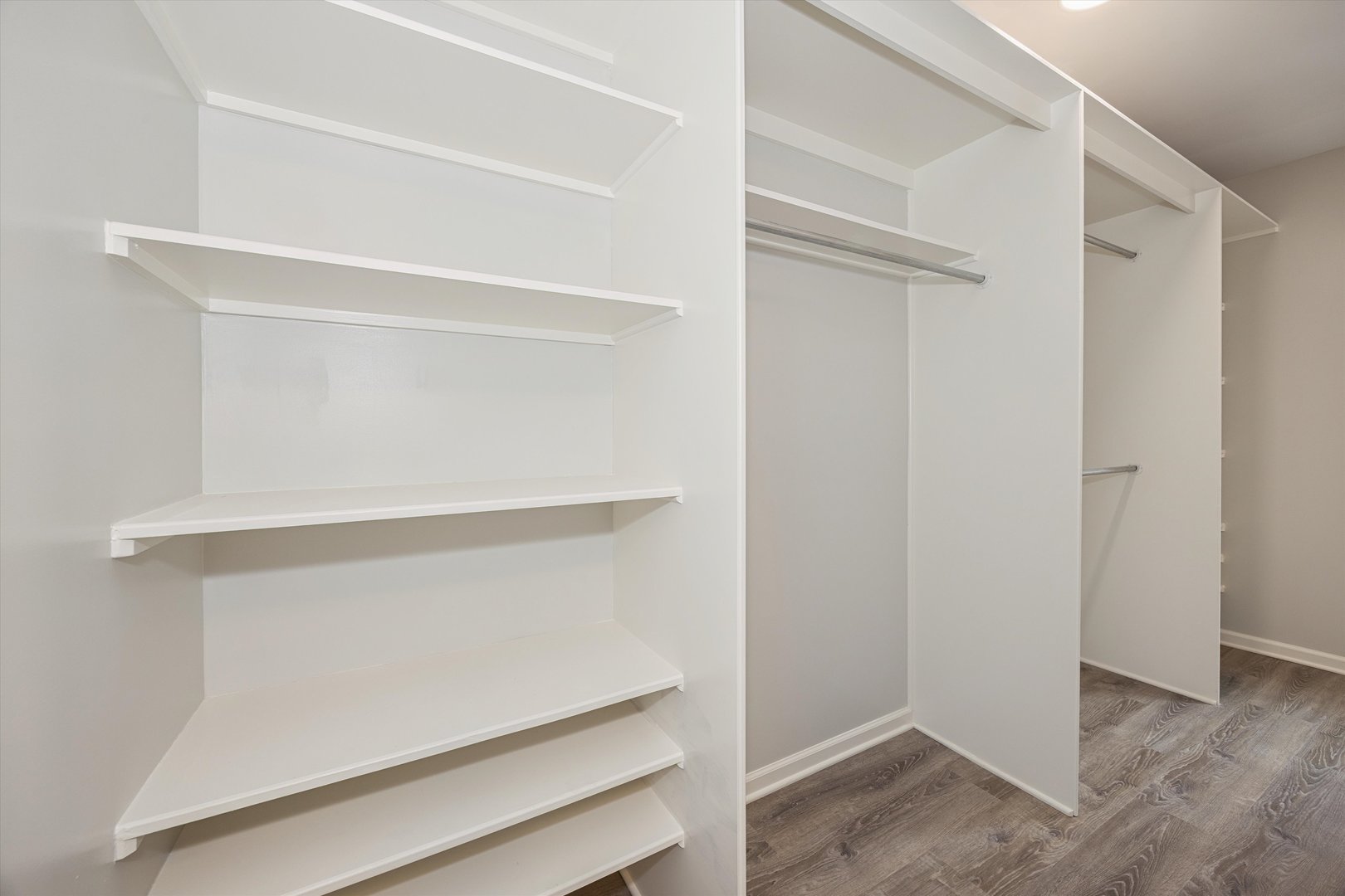 2008 West Addison Street, Unit 2 Chicago, IL 60618 - Photo 16 of 19 a view of an empty walk in closet