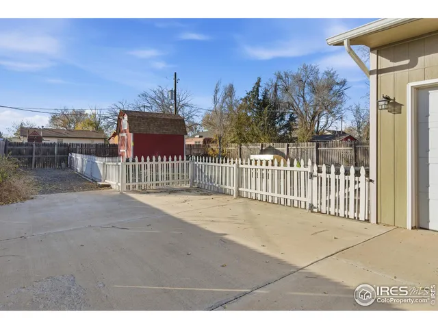 a view of a porch with a yard