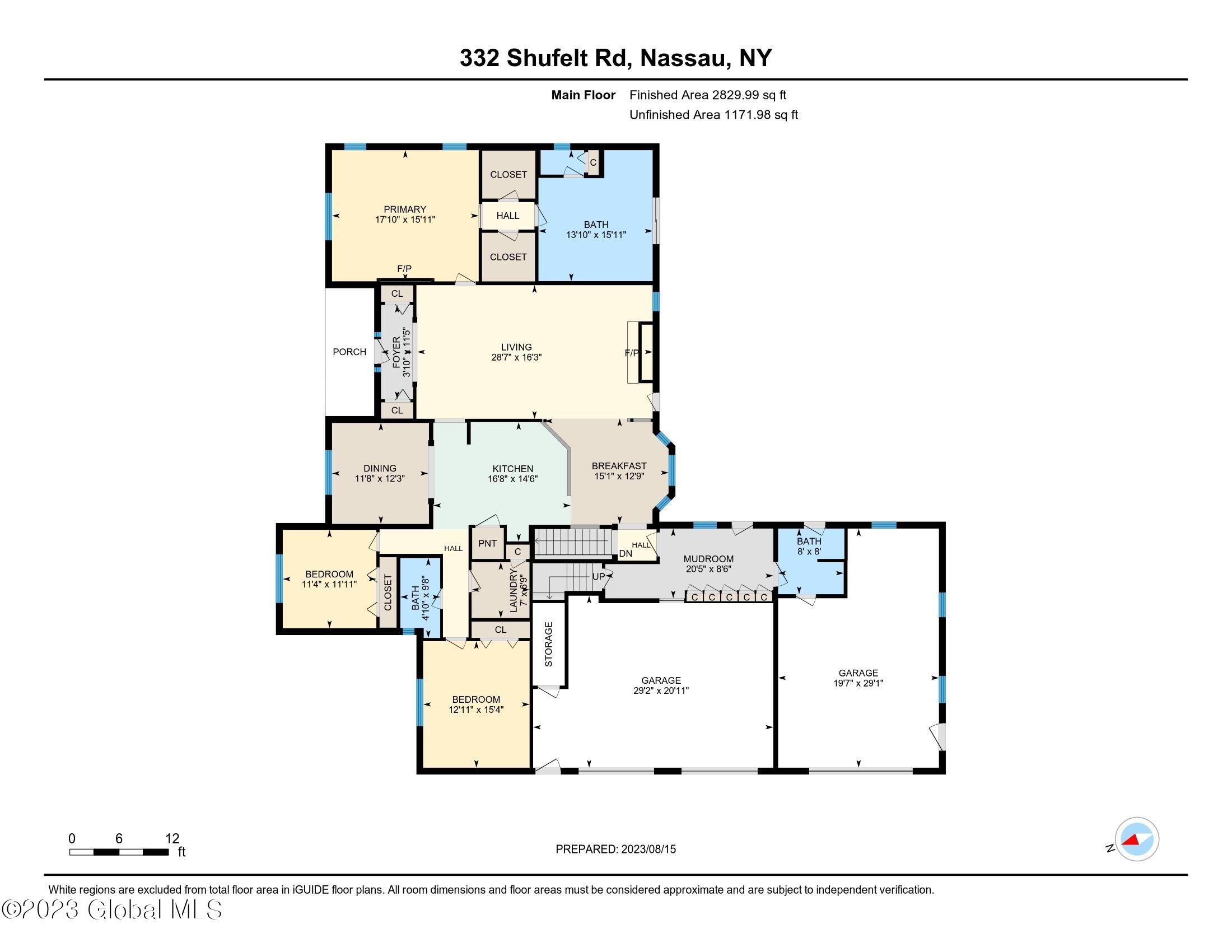 332 Shufelt Road Schodack, NY 12123 - Photo 51 of 51 Floor Plan - Main Floor