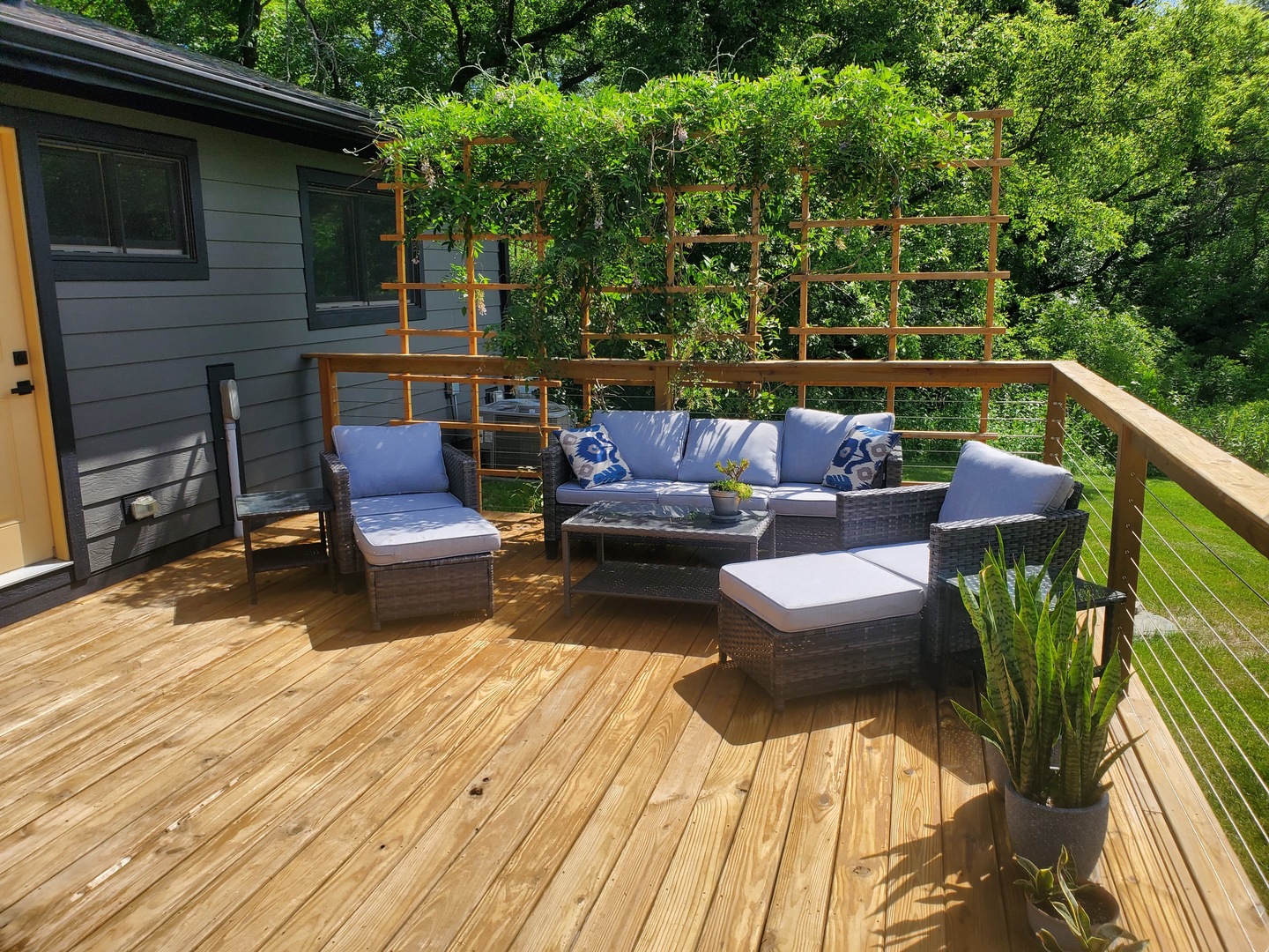 4-a94 Springfield Drive Apple River, IL 61001 - Photo 9 of 35 a view of a patio on the roof deck