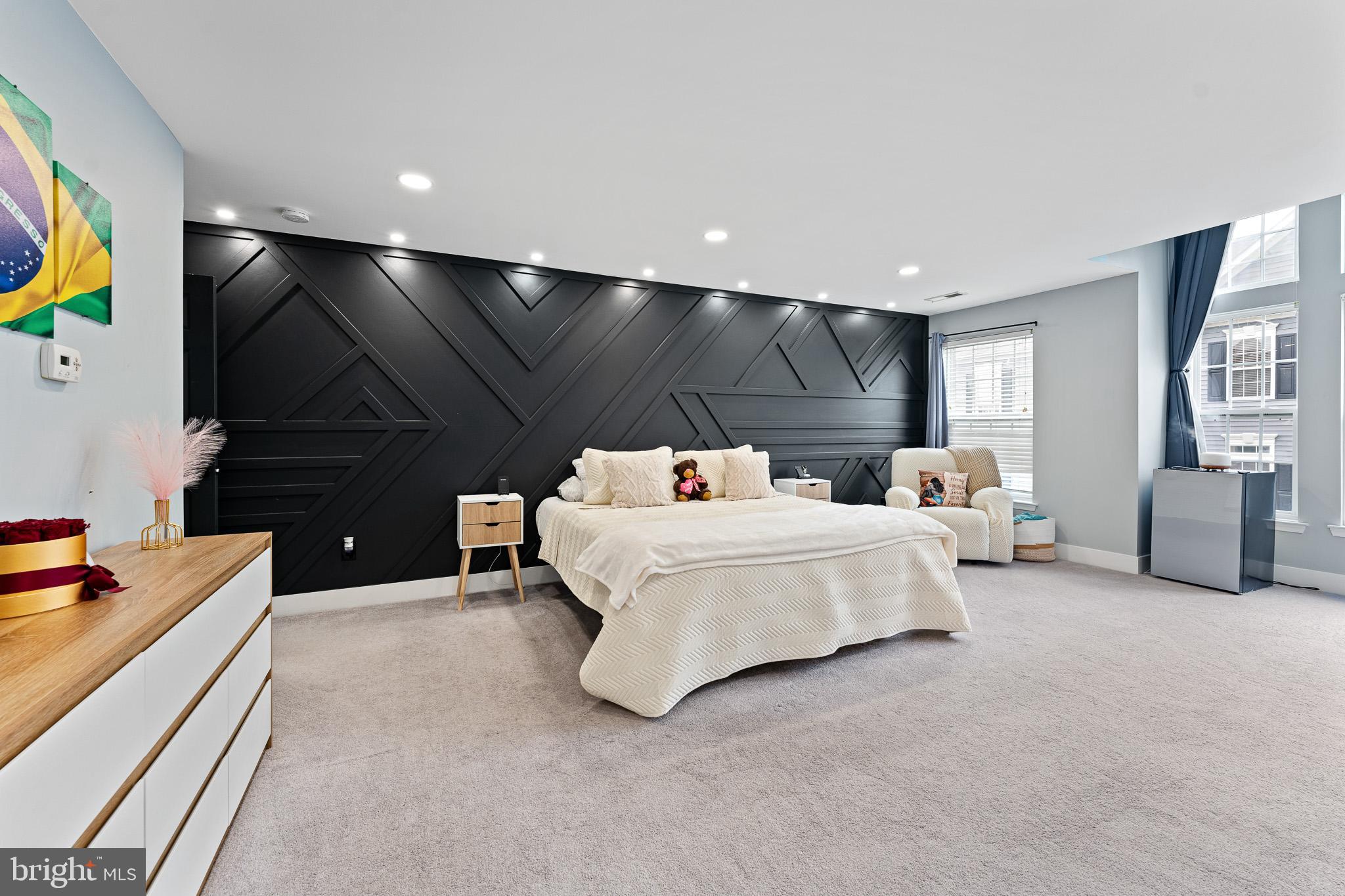 11 Teal Court Riverside, NJ 08075 - Photo 21 of 33 a bed room with a bed and a television