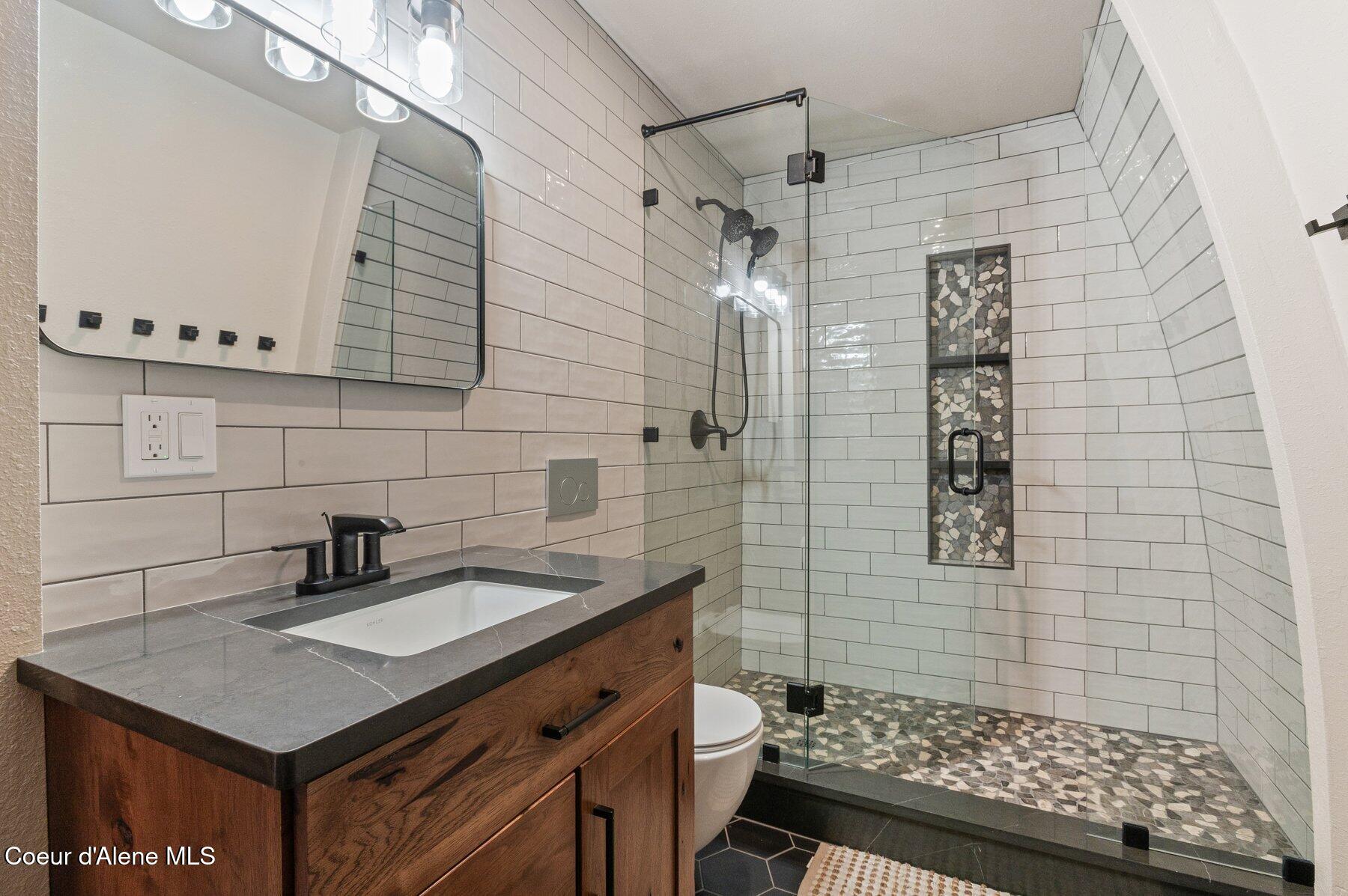 762 Reeder Bay Road Nordman, ID 83848 - Photo 11 of 74 Remodeled Bath in Main Home