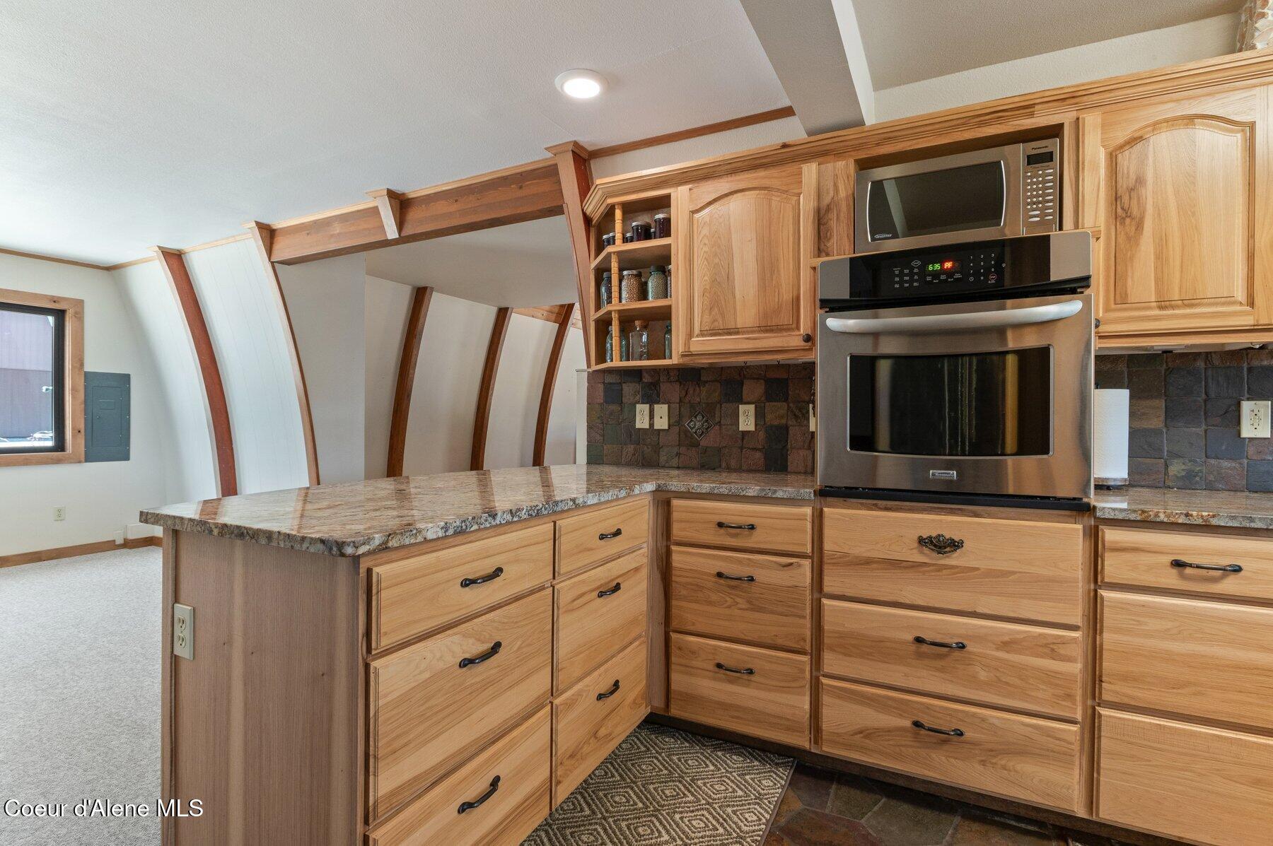 762 Reeder Bay Road Nordman, ID 83848 - Photo 20 of 74 Breakfast Bar Main Home