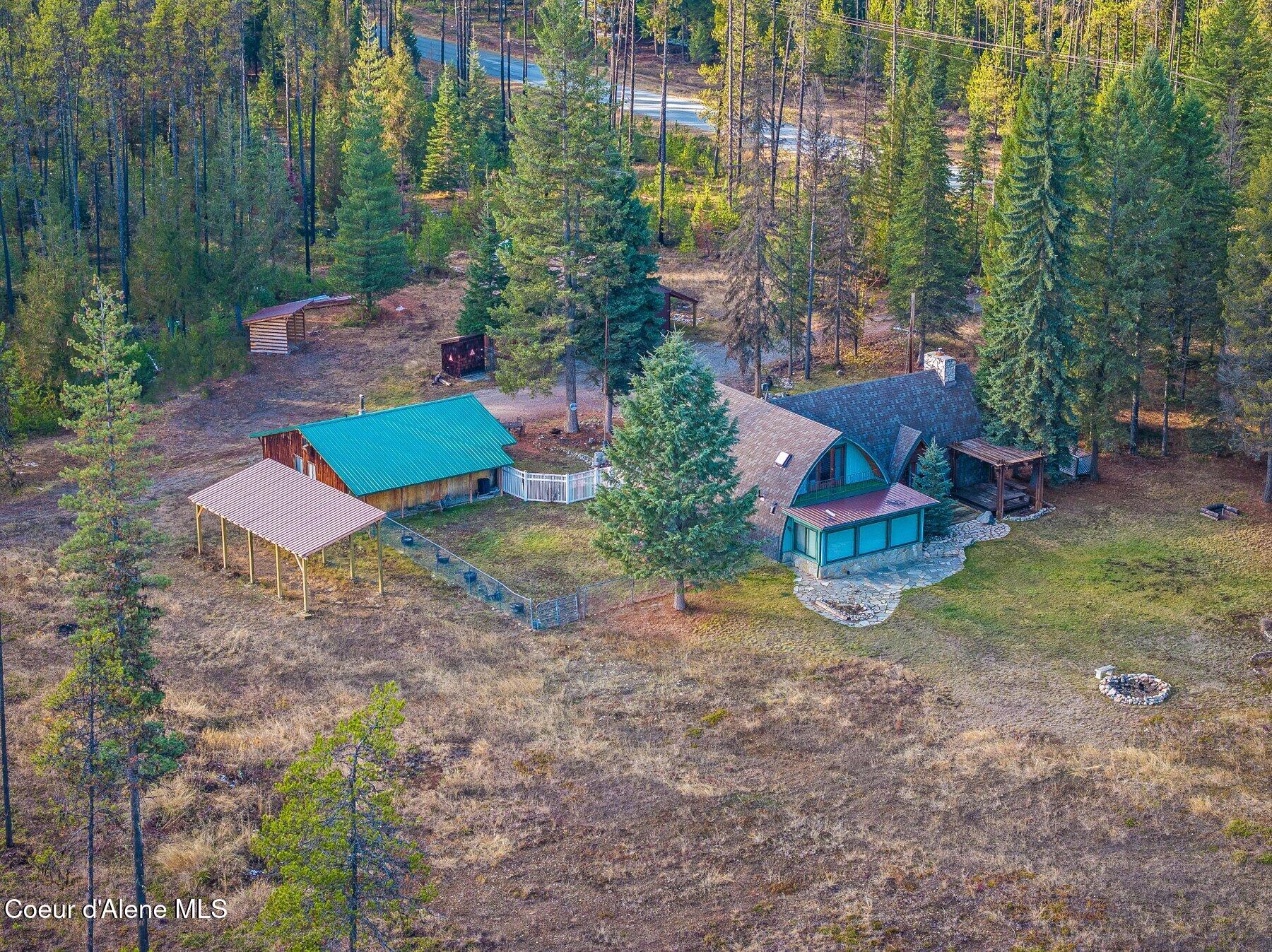 762 Reeder Bay Road Nordman, ID 83848 - Photo 54 of 74 Aerial