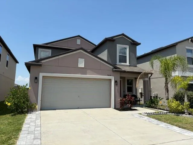 a house view with a outdoor space