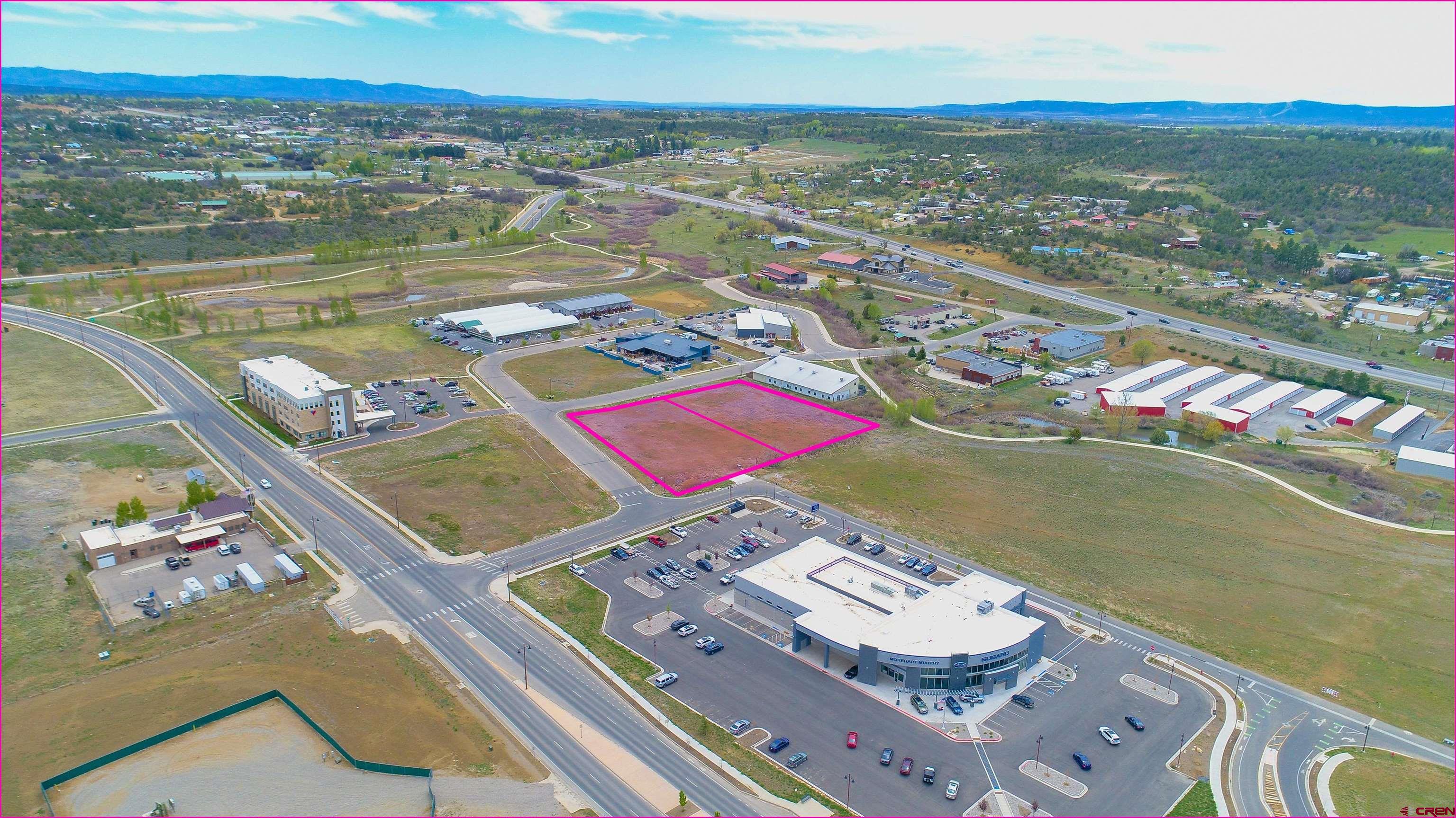 65 Design Center Road Durango, CO 81301 - Photo 3 of 7 an aerial view of residential houses with outdoor space