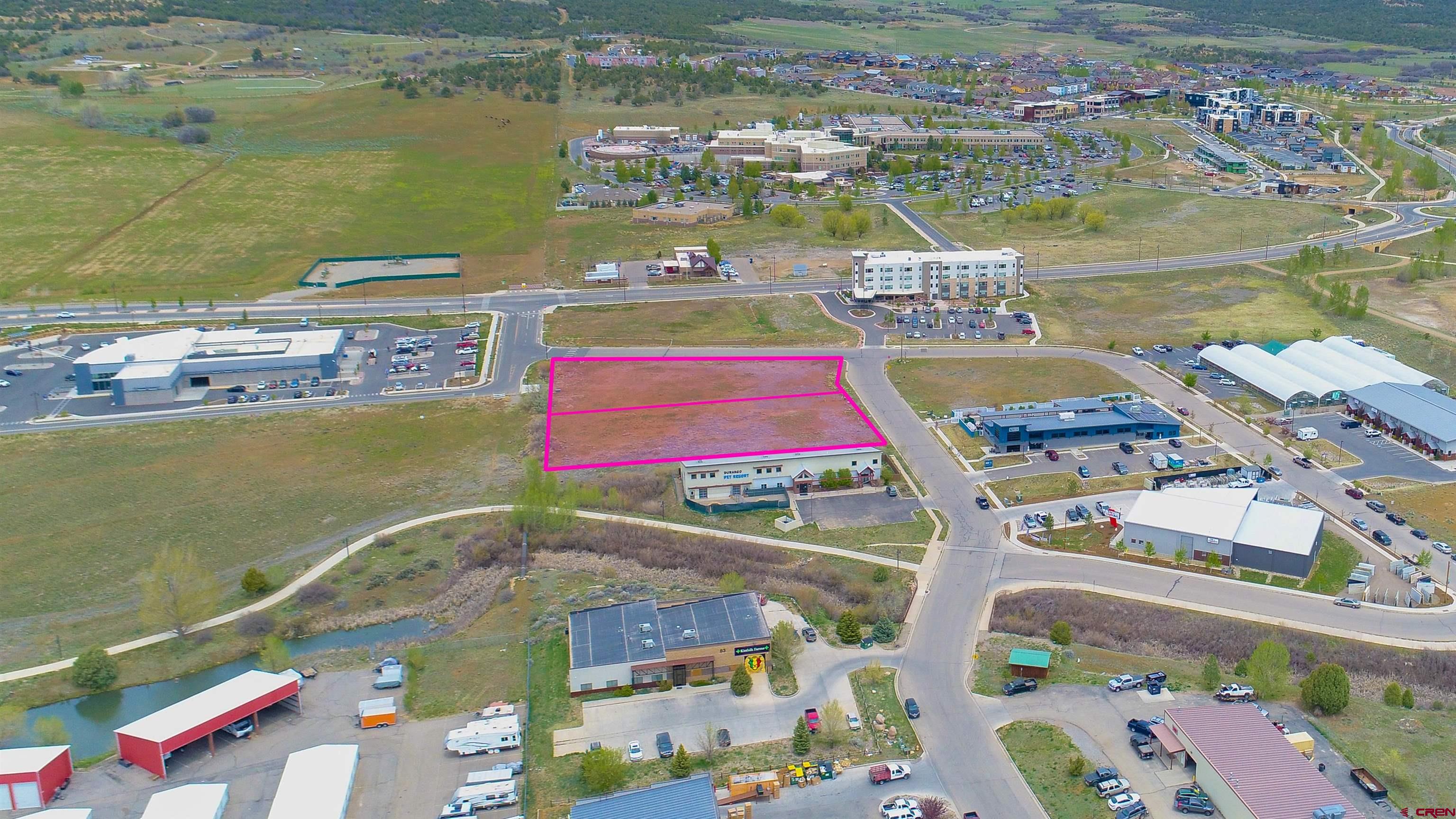 65 Design Center Road Durango, CO 81301 - Photo 4 of 7 an aerial view of residential houses with outdoor space