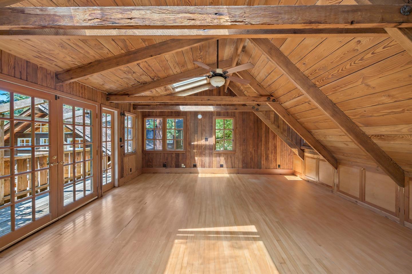 41 Skyline Drive Woodside, CA 94062 - Photo 23 of 30 a view of an entryway with wooden floor