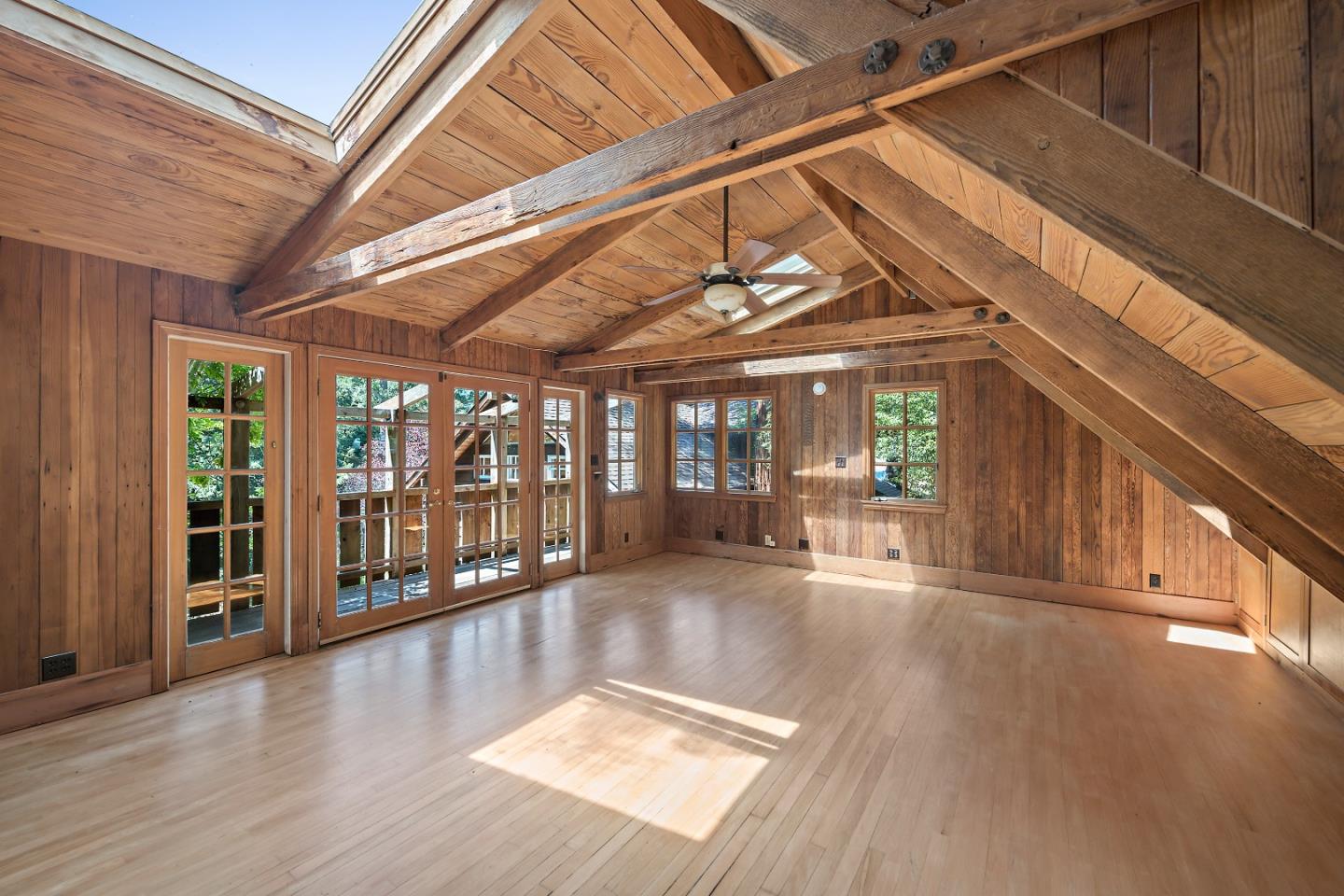 41 Skyline Drive Woodside, CA 94062 - Photo 24 of 30 a view of an entryway with wooden floor