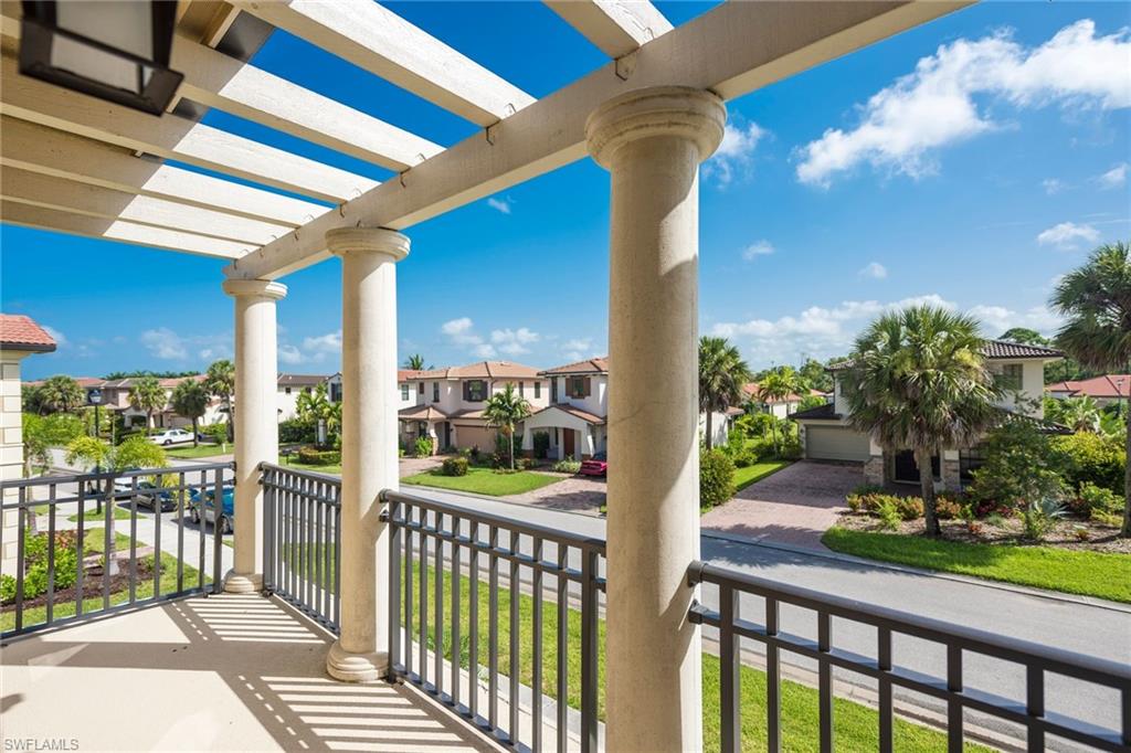 1308 Kendari Terrace Naples, FL 34113 - Photo 6 of 21 Balcony featuring a residential view