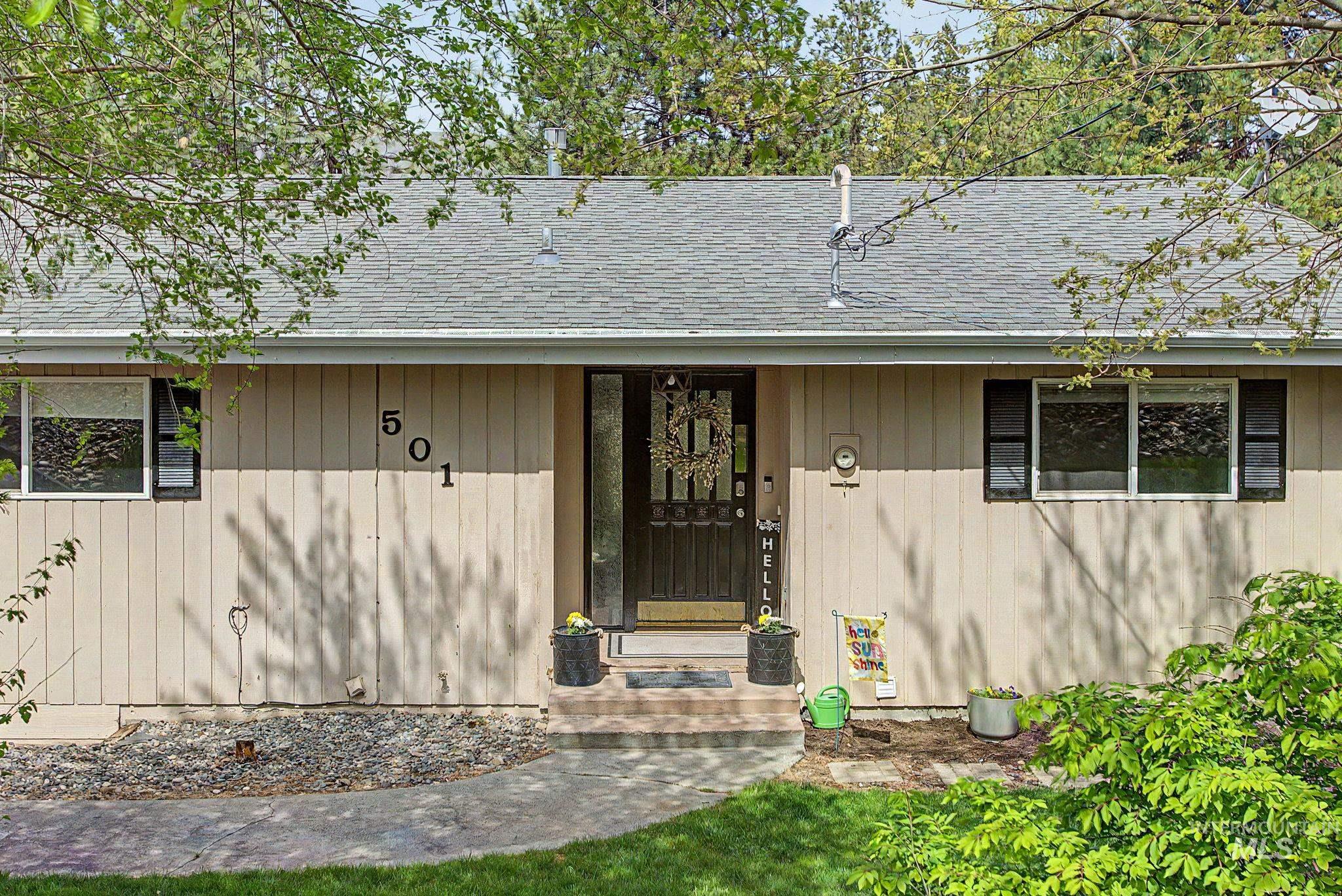 501 Karin Avenue Lewiston, ID 83501 - Photo 1 of 50 Doorway to property with roof with shingles