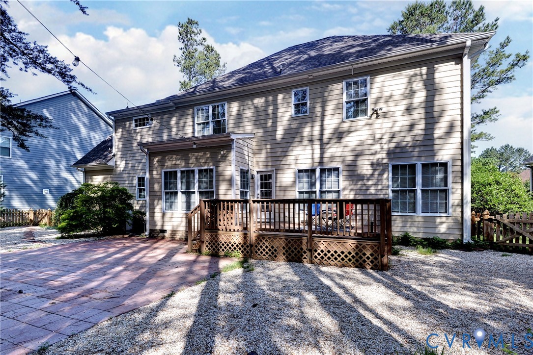 11385 Winding River Road Providence Forge, VA 23140 - Photo 38 of 43 a view of a house with a balcony