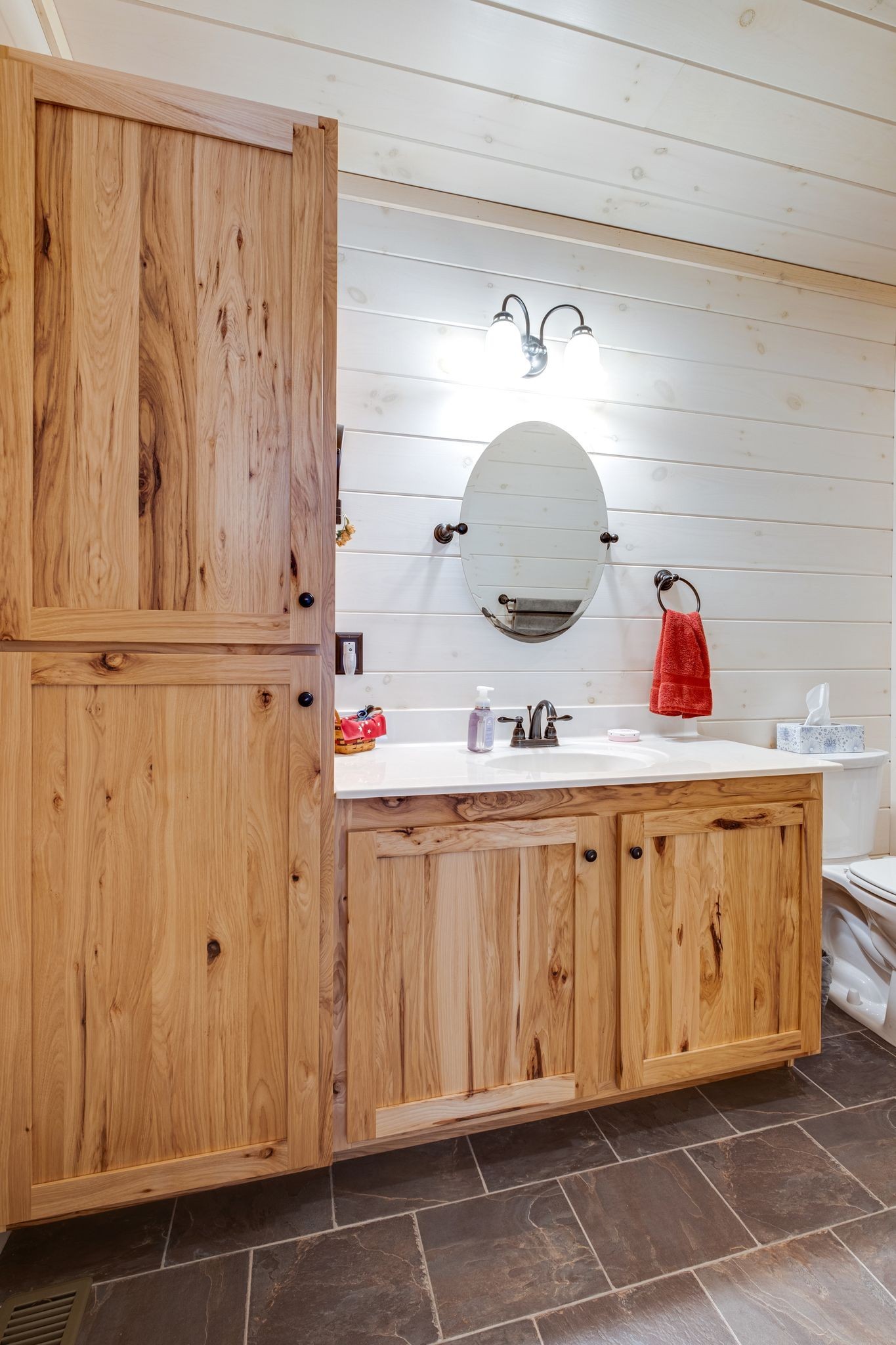 2614 Distillery Road Greenbrier, TN 37073 - Photo 17 of 34 a bathroom with a sink vanity and mirror