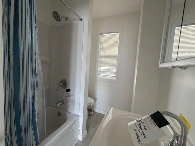 a view of hallway with stairs