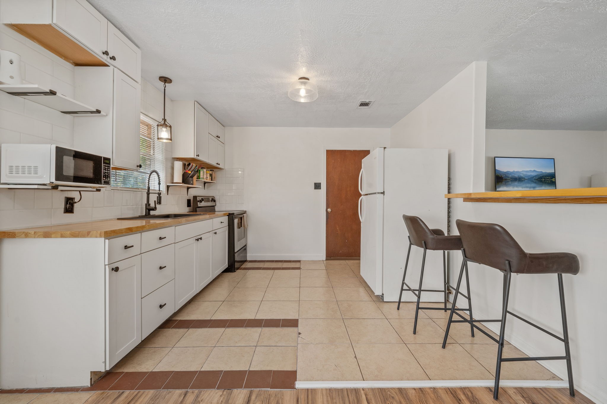6470 Farm To Market Road 356 Trinity, TX 75862 - Photo 5 of 26 Kitchen was rehabbed with new cabinets and counters.