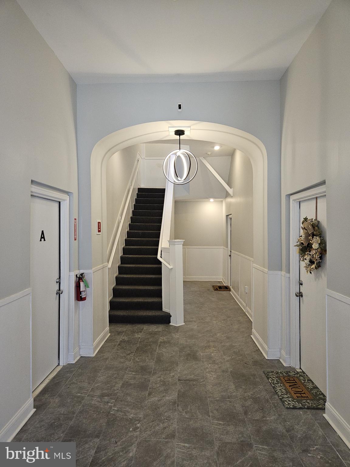 59 High Street, Unit A Philadelphia, PA 19144 - Photo 25 of 26 a view of a hallway view with staircase