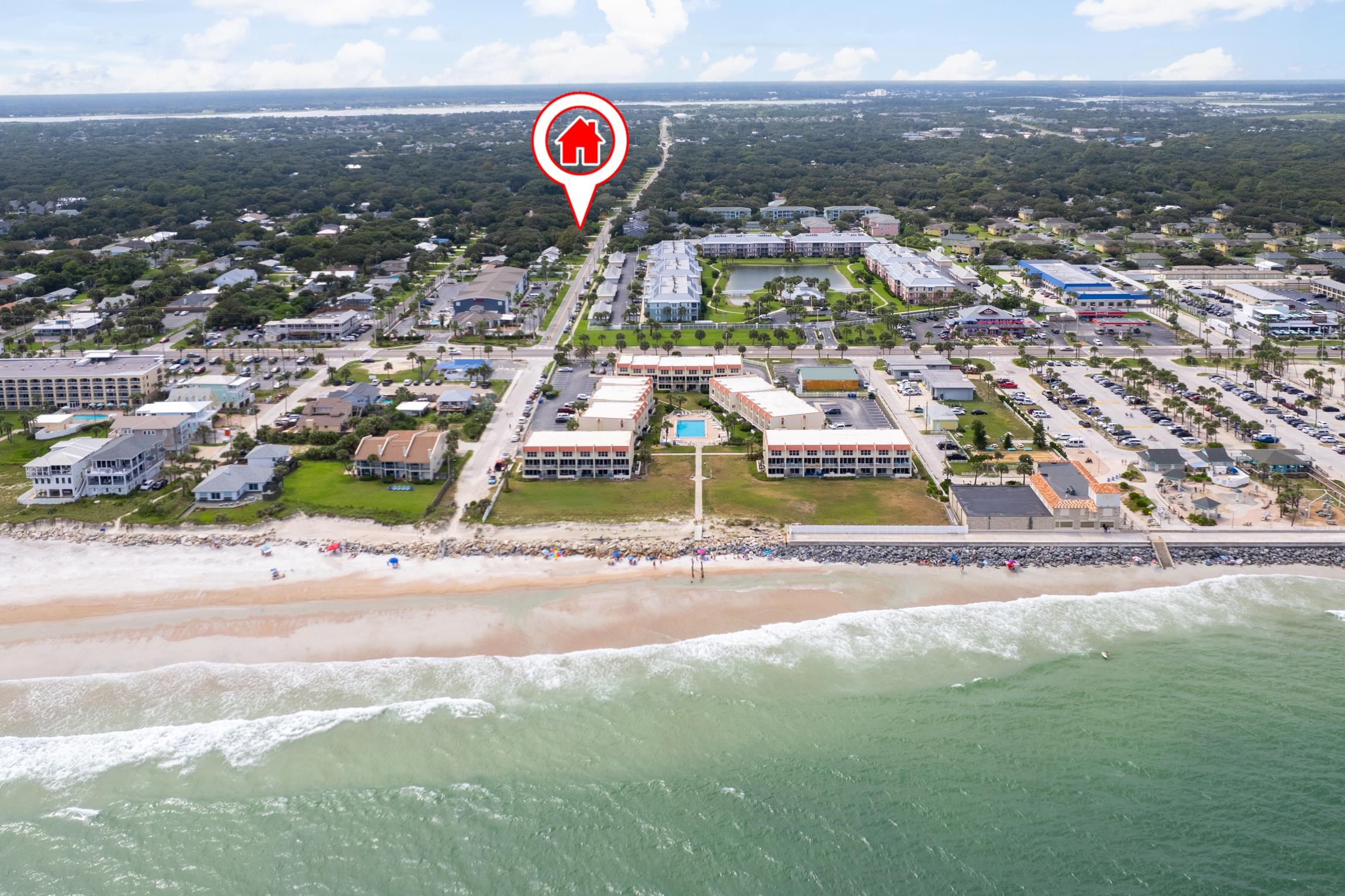 129 16th Street St. Augustine, FL 32080 - Photo 4 of 34 a view of a street with a building in the background