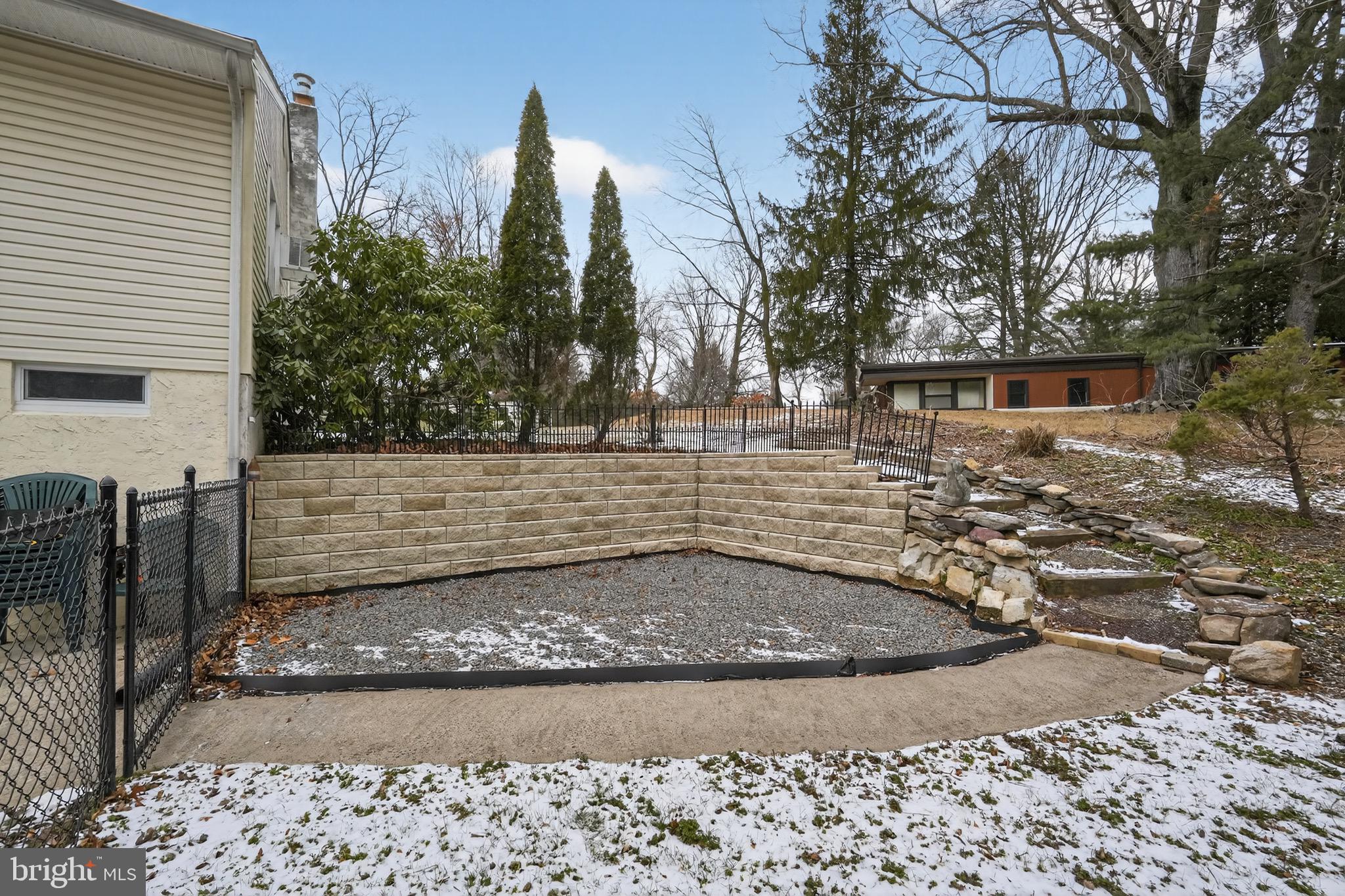 4517 East Yates Road Bensalem, PA 19020 - Photo 20 of 23 a view of a backyard with a tree