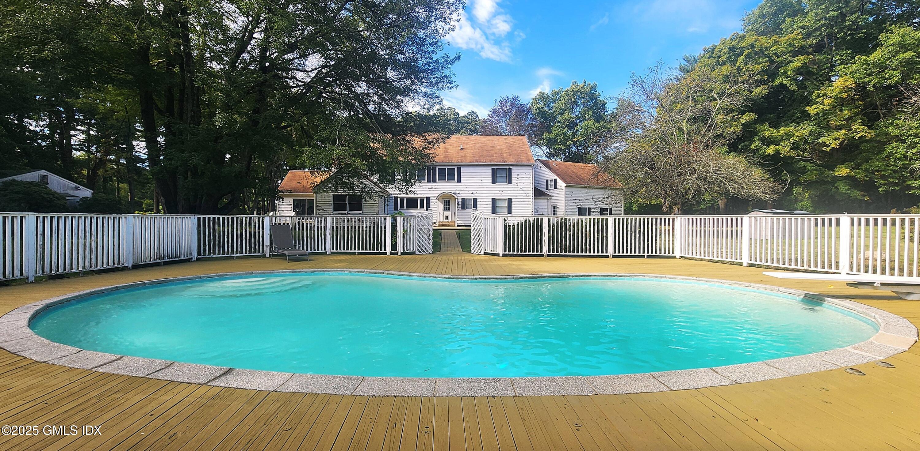 85 Cutler Road Greenwich, CT 06831 - Photo 4 of 38 Pool to House Center 2