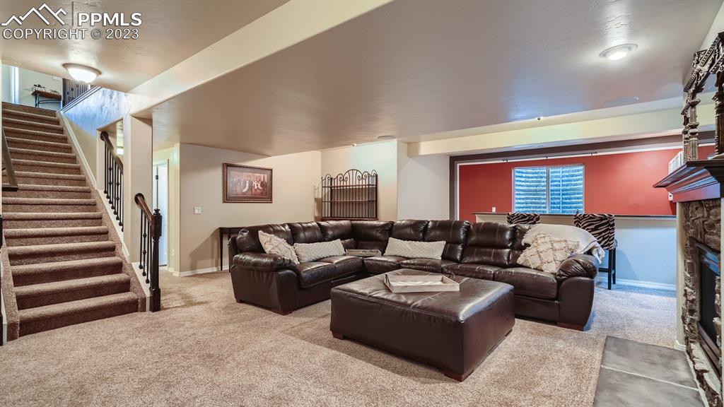 1118 Spectrum Loop Colorado Springs, CO 80921 - Photo 17 of 30 a living room with furniture and a potted plant