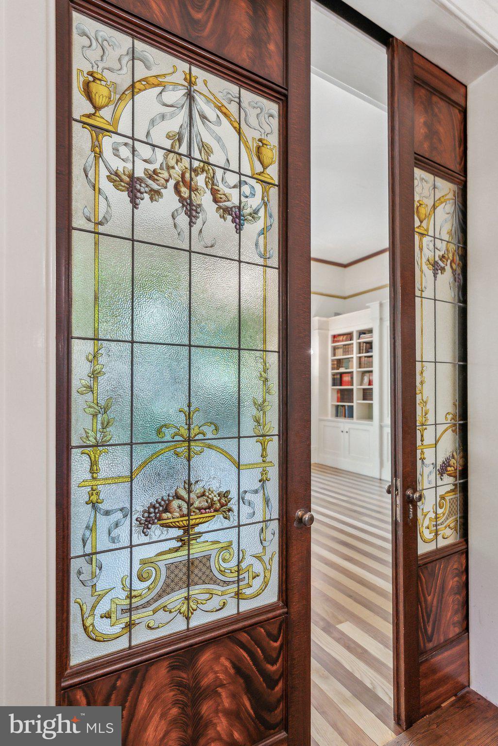 1527 35th Street Northwest Washington, DC 20007 - Photo 6 of 33 a view of a glass door with a glass door