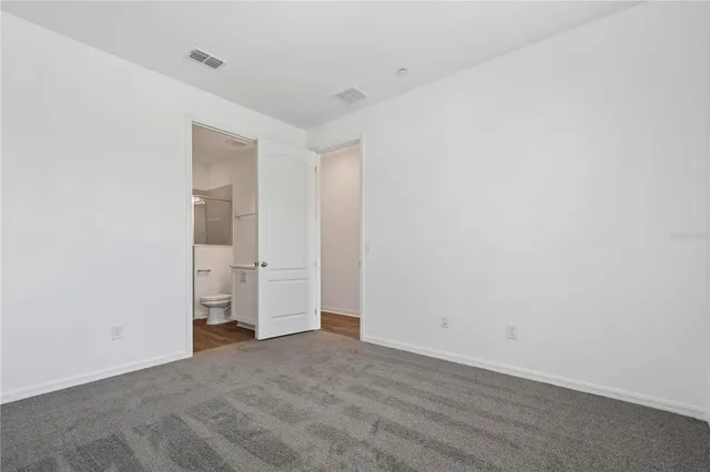 a view of empty room