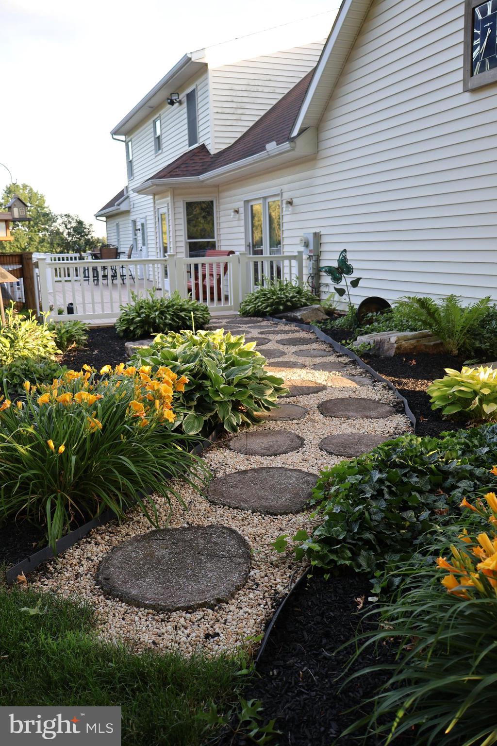 509 Buchland Road Narvon, PA 17555 - Photo 60 of 94 a view of a house with a yard and plants