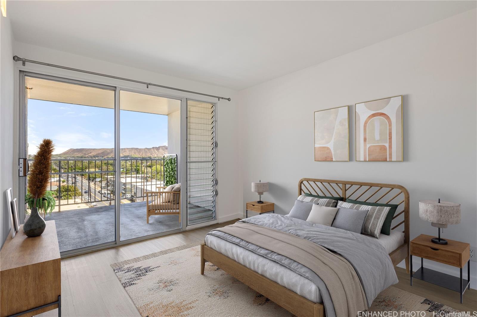 2542 Date Street, Unit 501 Honolulu, HI 96826 - Photo 20 of 24 Enhanced photo-- Virtual Staged