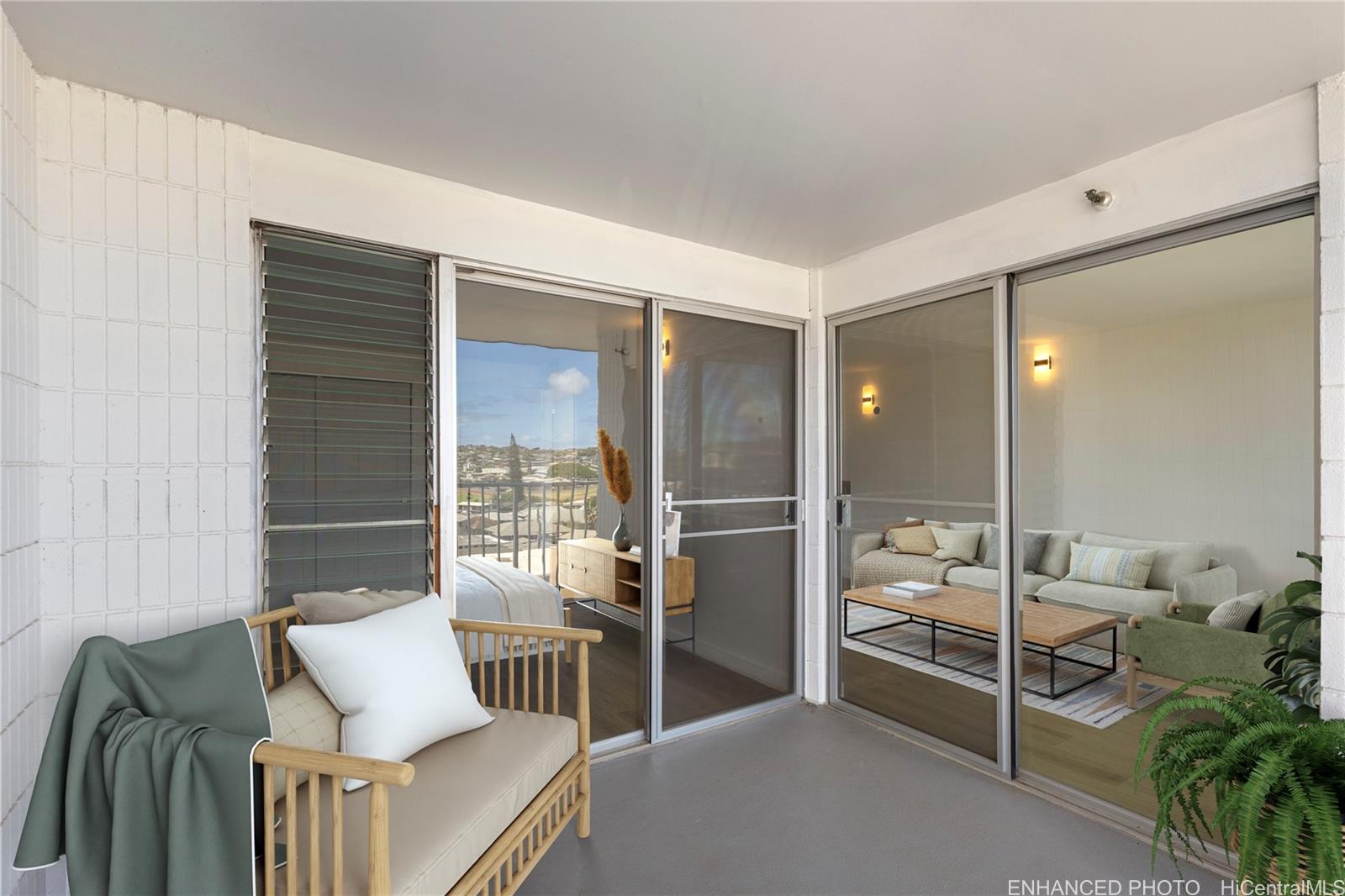 2542 Date Street, Unit 501 Honolulu, HI 96826 - Photo 23 of 24 Enhanced photo-- Virtual Staged