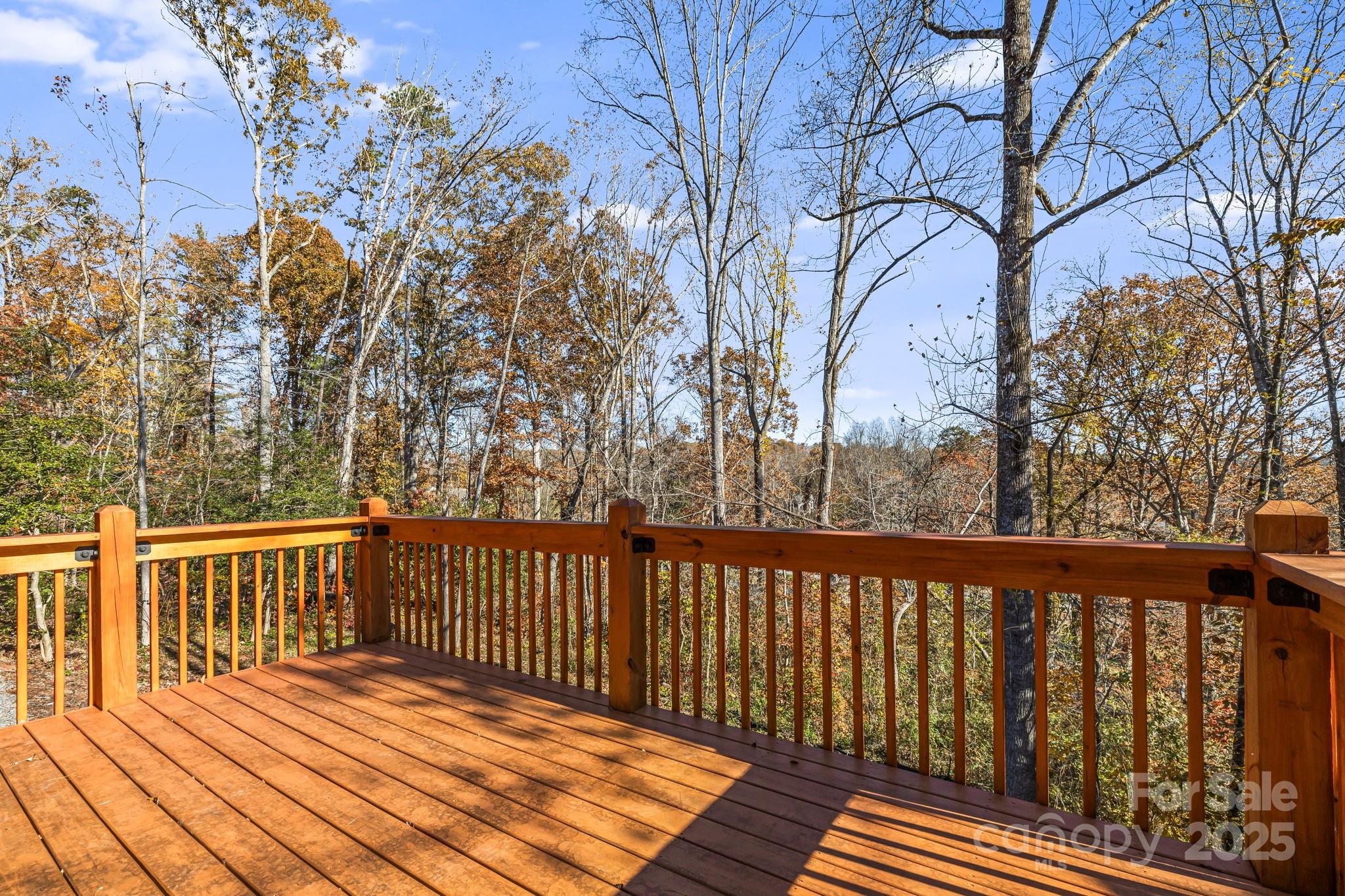 129 Brentwood Road Morganton, NC 28655 - Photo 24 of 28 a view of wooden deck