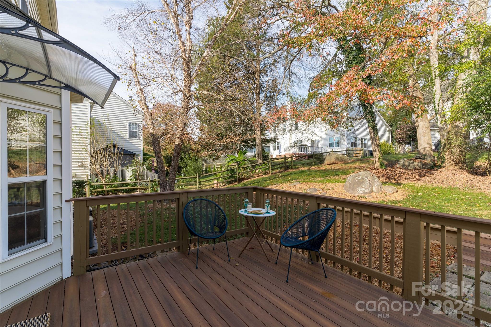 9427 Culcairn Road Huntersville, NC 28078 - Photo 31 of 39 a view of balcony with wooden floor and seating space