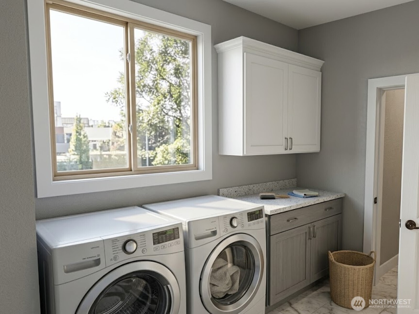 1 Endor Heights Vader, WA 98593 - Photo 7 of 16 a utility room with dryer and washer