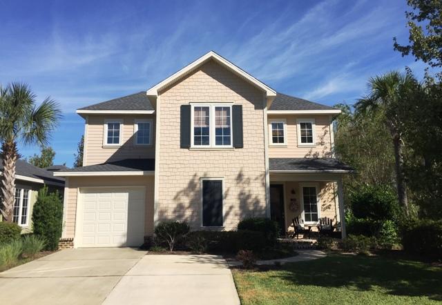 136 South Zander Way Santa Rosa Beach, FL 32459 - Photo 1 of 27 a front view of a house with a yard