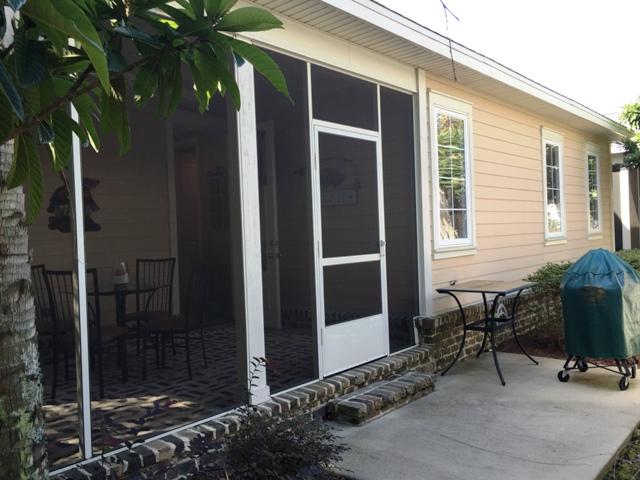 136 South Zander Way Santa Rosa Beach, FL 32459 - Photo 27 of 27 a view of backyard with outdoor seating and a potted plant