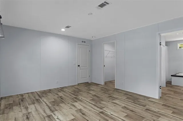 a view of empty room