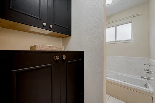 a close view of shower