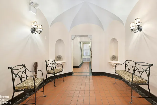 a view of water heater room