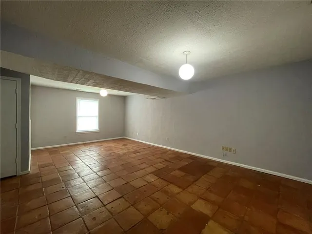 a view of empty room