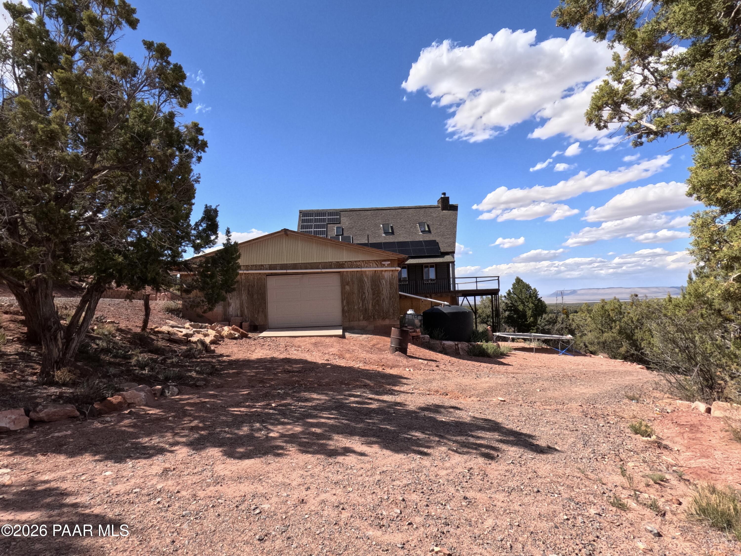 33867 West Whiskey River Road Seligman, AZ 86337 - Photo 34 of 50 Oversized Garage with