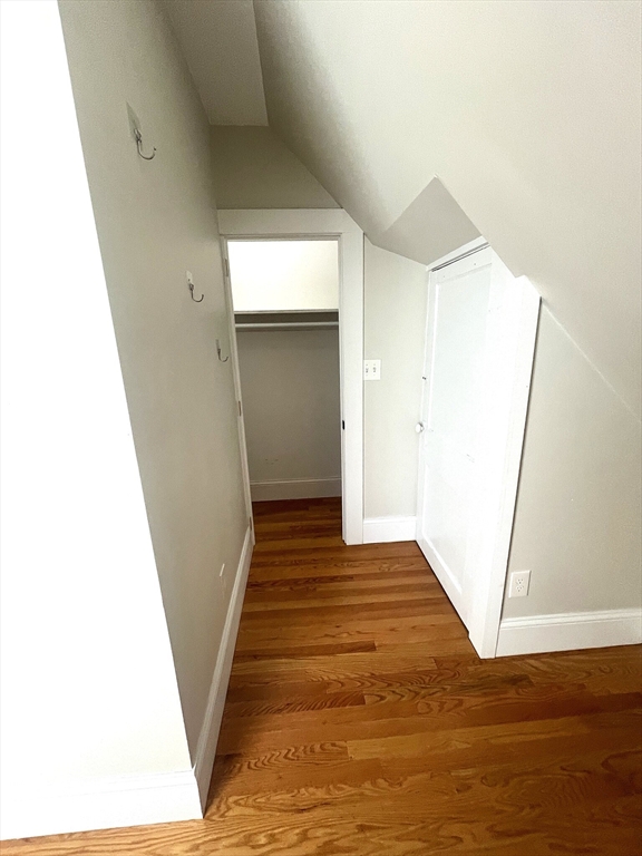 22 Mansfield Street, Unit 2 Boston, MA 02134 - Photo 7 of 18 a view of entryway with wooden floor