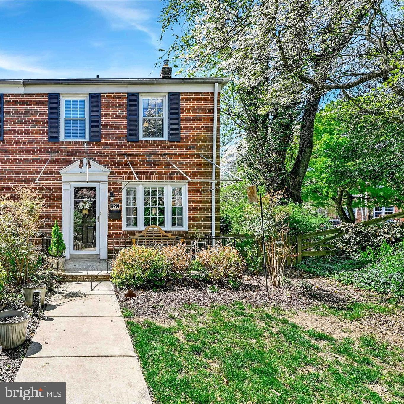 7220 Lanark Road Baltimore, MD 21212 - Photo 1 of 28 a front view of a house with garden