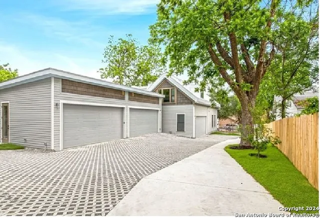 a house with a outdoor space