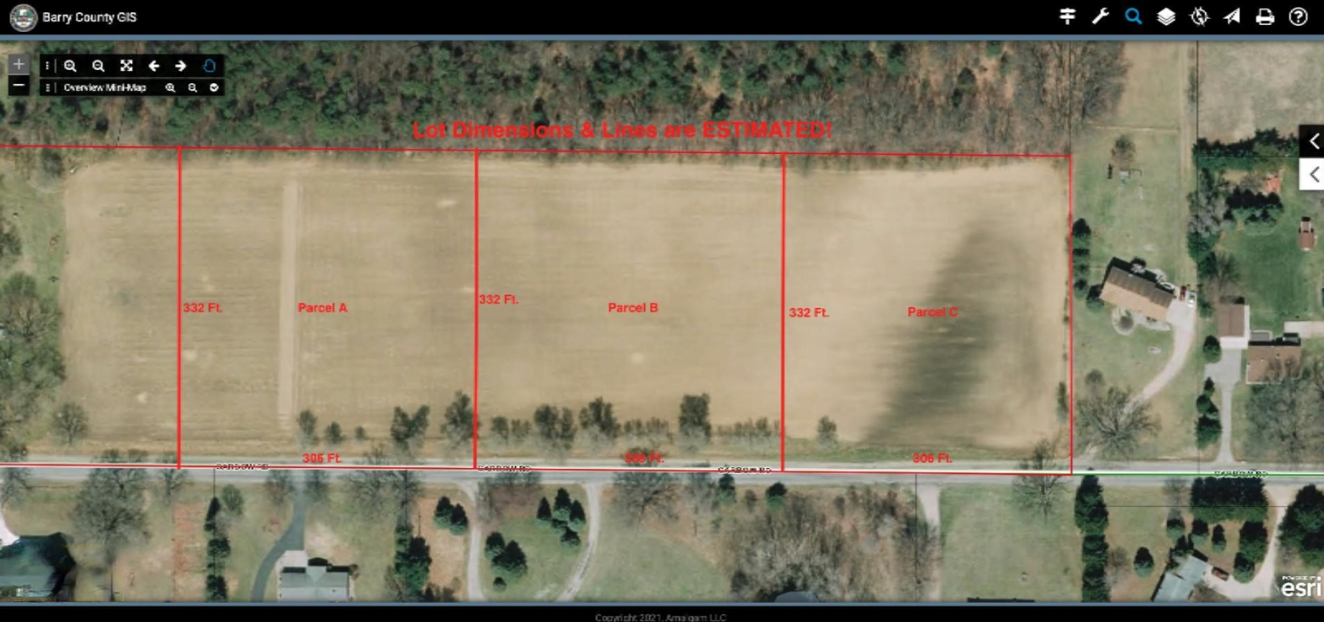 Par A West Garbow Road Middleville, MI 49333 - Photo 3 of 3 Parcels A B C