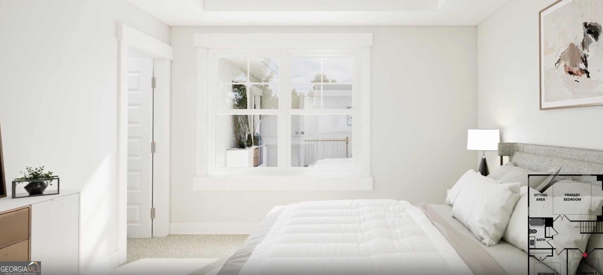 1237 Trombone Way, Unit 11 McDonough, GA 30252 - Photo 23 of 23 a bedroom with a bed and a window