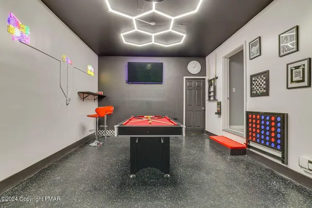 a room with furniture and window