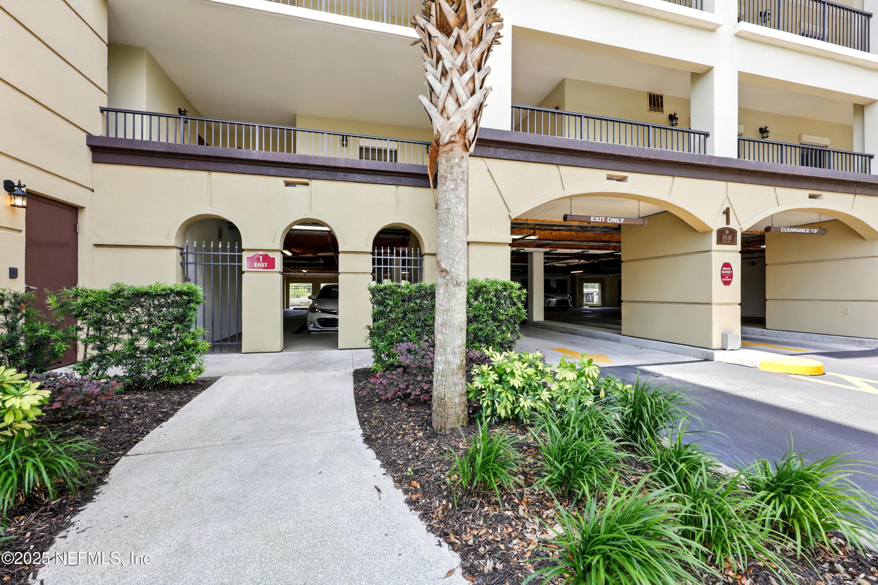 3958 Baymeadows Road, Unit 1602 Jacksonville, FL 32217 - Photo 61 of 89 Garage Entrance