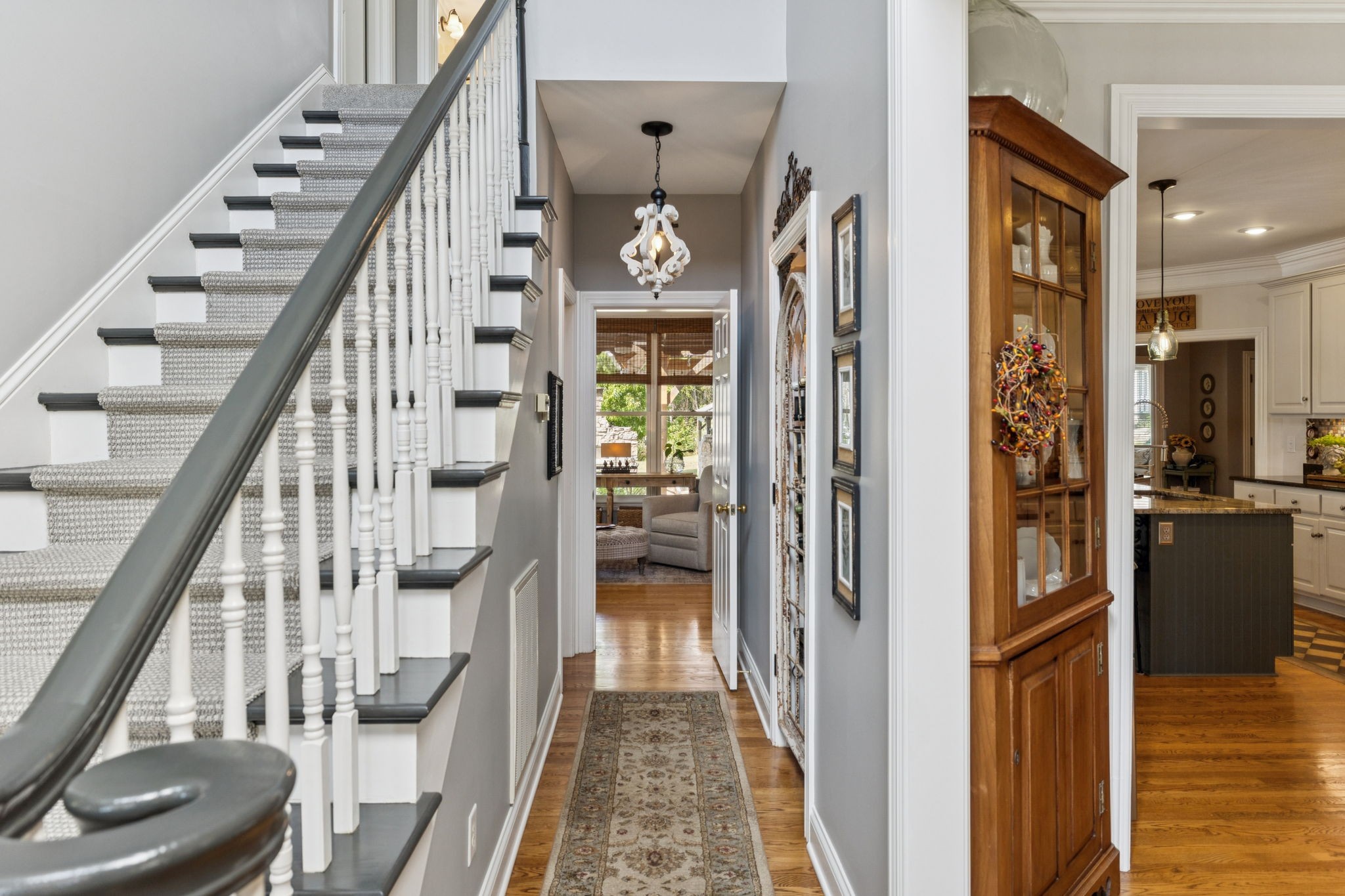 1909 Dr Robinson Rd Spring Hill Thompson's Station, TN 37179 - Photo 14 of 72 a view of an entryway with wooden floor and windows
