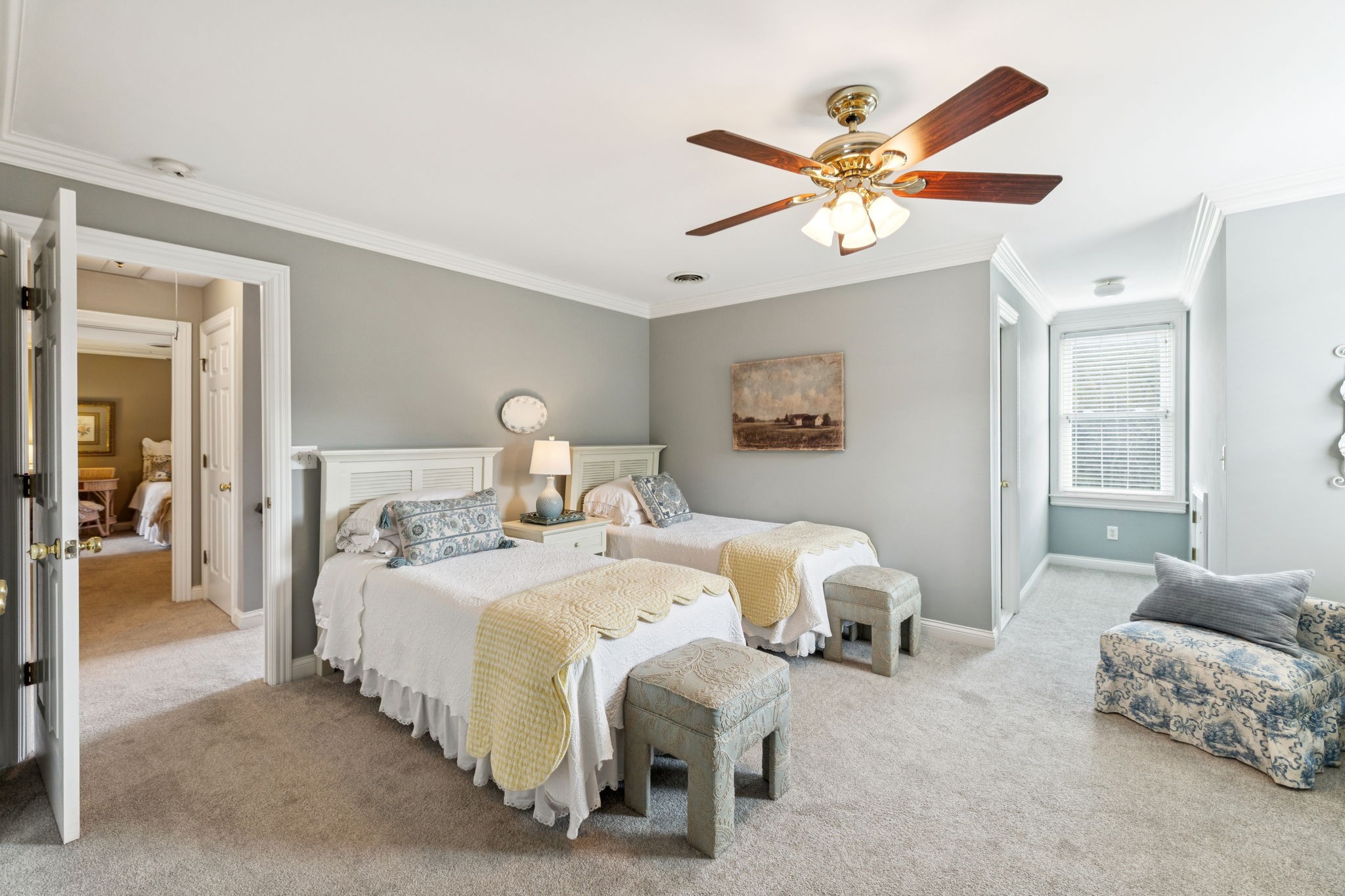 1909 Dr Robinson Rd Spring Hill Thompson's Station, TN 37179 - Photo 42 of 72 a bedroom with bed and window