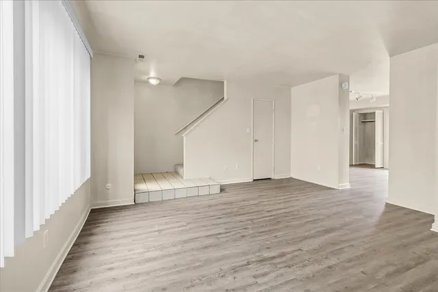 a utility room with a sink dryer and washer